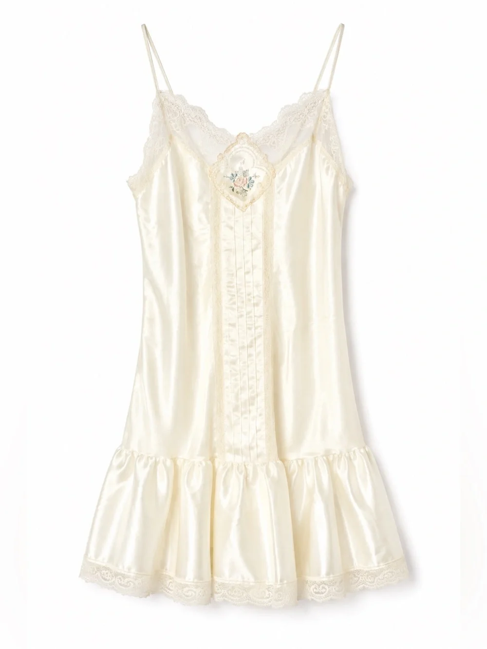 Vintage 60s 70s Indulgence Nightgown Chemise Lingerie Slip Gown